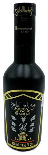 Miniatura 4 de Colonia Original Siete Machos URANIA 25.37 oz. (750ml) (1 Paquete)