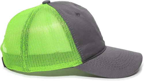Miniatura 6 de Gorra para Exterior con Malla en la Parte Posterior Carbón/verde neón