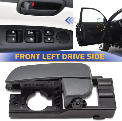 Miniatura 3 de X4XZ Manija de puerta interior para Hyundai Accent 2006-2011 lado de conducción delantera izquierda 826101E000
