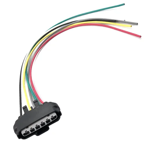 Miniatura 4 de FainWan Coleta del cuerpo del acelerador Coleta de 6 vías Conector de reparación del sensor de posición del acelerador TPS de 6 pines 90980-11858