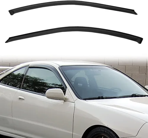 Miniatura 67 de Protectores de lluvia compatibles con modelos Trailblazer/GMC Envoy 2002-2009 para 5 pasajeros, visera de ventana lateral, deflector de viento