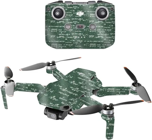 Miniatura 10 de MightySkins Glitter brillante compatible con DJI Mini 2 Dron portátil - Cool Corgi Acabado de purpurina protector, duradero de alto brillo Fácil