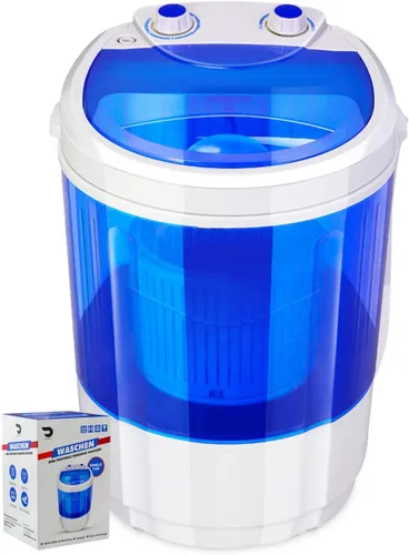 Lavadora portátil de una sola tina, la alternativa a la lavandería, capacidad de lavado inferior a 2.6 lbs, lavadora de ropa portátil para ropa