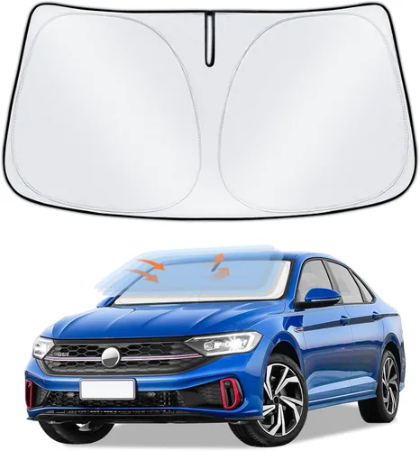 Miniatura 84 de para Dodge RAM 1500 2019-2024 2025 2026 Parasol Parasol para Parabrisas Cubierta - 4 Capas Parasol para Ventana Delantera para RAM1500 2Puertas