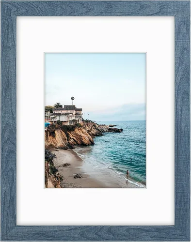 Miniatura 27 de Frametory, Marcos de 8 x 10 para mostrar imágenes de 5 x 7 con paspartú o fotos de 8 x 10 sin paspartú, vidrio resistente a roturas, accesorios