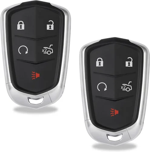 Miniatura 5 de Compatible con llave de Toyota Sequoia 2001-2008, cubierta de llavero de repuesto para 4Runner 1999-2009, llavero HelloAuto (3+1 botones) SOLO CAJA