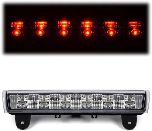 Miniatura 45 de CHEDA Tercera luz de freno trasera de montaje alto compatible con Chevy Silverado/GMC Sierra 1500 2500 3500 2015-2021 23509162 84900397
