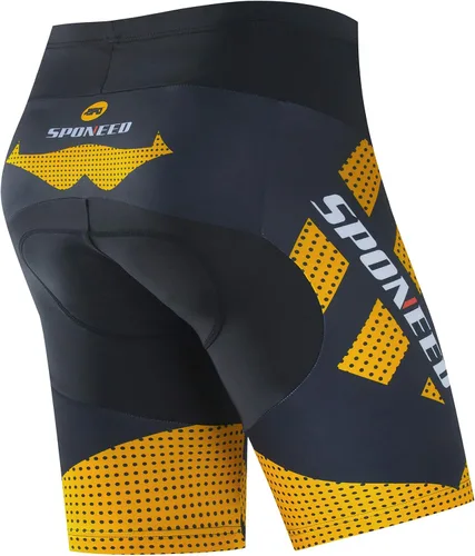 Miniatura 2 de sponeed Pantalones cortos de ciclismo para hombre pantalones acolchados para equitación ropa de ciclismo y ciclismo