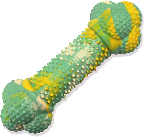 Miniatura 13 de Nylabone - Juguete masticable para cachorros, suministros para cachorros, sabor cordero y manzana, pequeño/regular (1 unidad)