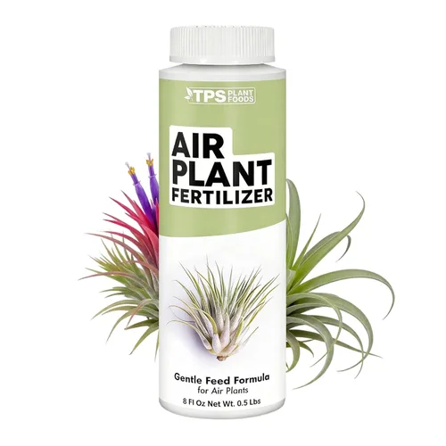 TPS NUTRIENTS Fertilizante para plantas de aire para todas las plantas de aire Tillandsia, usar como aerosol foliar o para remojo, alimento líquido