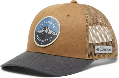 Miniatura 279 de Columbia - Gorra de malla con bandera con árboles unisex para adultos, corona alta
