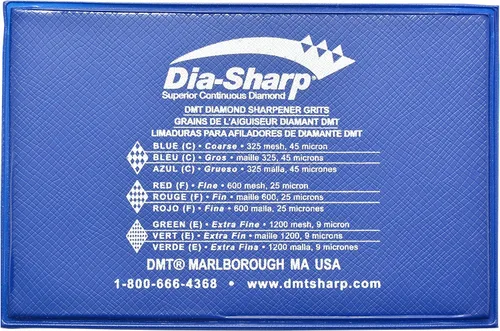 Miniatura 4 de DMT (Diamond Machining Technology) D3C - Afilador de cuchillos de 3 pulgadas de diámetro, grano grueso, tamaño de tarjeta de crédito, tamaño único