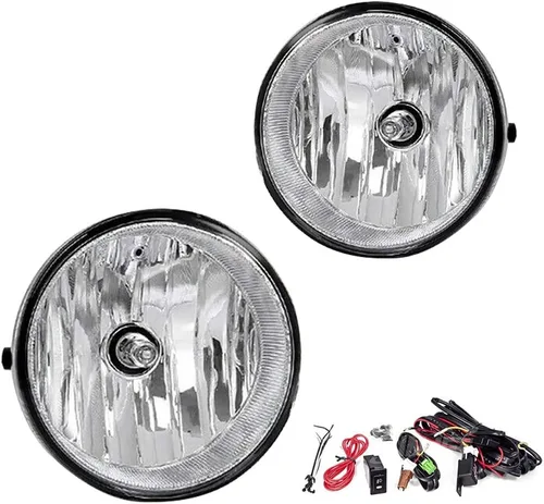 Lámparas antiniebla de conducción de repuesto para Toyota Tacoma 2005-2011, Toyota Tundra 2007-2012, Toyota Solara 2004-2006 con bombillas halógenas