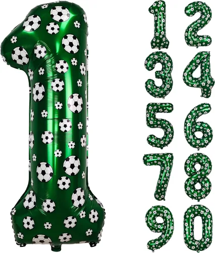 Miniatura 114 de Globos de helio de 40 pulgadas con dígitos dorados para fiesta de cumpleaños., Número 0, 40 pulgadas, número 0 oro 7