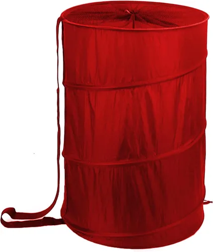 Miniatura 10 de BATTOO Cestas de lavandería plegables, cesta desplegable para lavandería, cesta de lavandería extra grande de 113L con bolsa portátil de malla
