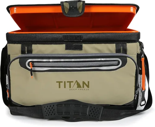Miniatura 25 de Titan by Arctic Zone Deep Freeze Cooler - Enfriador de cuerpo duro sin cremallera, aislamiento de congelación profunda, forro de cuerpo duro
