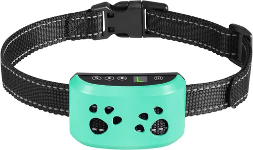 Miniatura 9 de Collar Antiladridos para Perros, Svtrat Collar Antiladridos Inteligente para Perros Pequeños, Medianos y Grandes con 4 Modos de Entrenamiento y 7