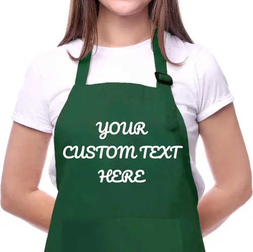 Miniatura 8 de Delantal personalizado para hombres y mujeres, chefs, con texto de nombre personalizado, regalos personalizados de horneado para Navidad, cocina