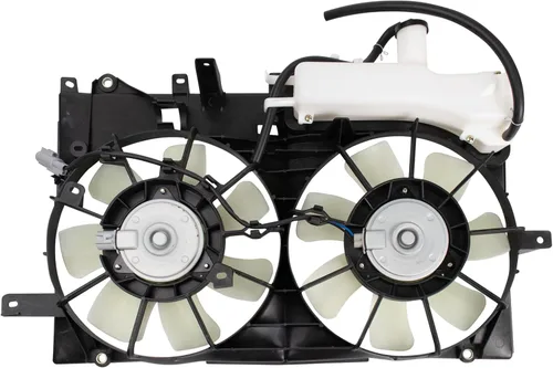 Miniatura 117 de TRQ Conjunto de ventilador de refrigeración dual del radiador compatible con Toyota Highlander 2008-2013 TO3115155