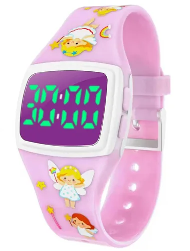 Miniatura 10 de SKYROKU Reloj de entrenamiento para ir al baño para niños pequeños, bonita forma de inodoro, recordatorios de música y luz, temporizador de cuenta