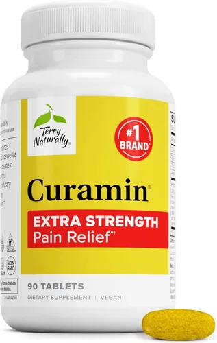 Miniatura 8 de Terry Naturally Curamin Extra Strength - Curcumin & Boswellia Supplement for Healthy Circulation Support - Turmeric Supplement to Support Joints