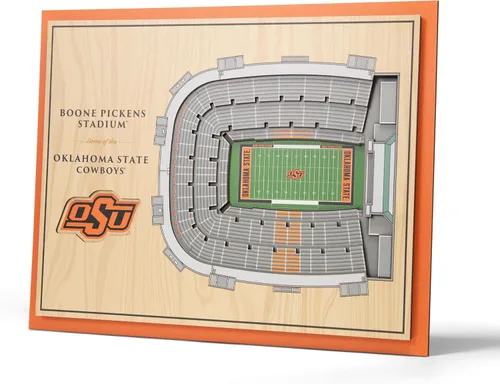 Miniatura 55 de YouTheFan NCAA Florida Gators Arte de Pared 3D StadiumView de 5 Capas - Estadio Ben Hill Griffin, 13.00" x 17.00