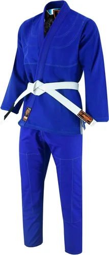 Miniatura 4 de Ready Wolf Inner Sublimated Pro Brazilian Jiu Jitsu BJJ Kimono Gi Uniforme Unisex - Cinturón blanco incluido