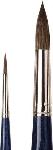 Miniatura 2 de Da Vinci 5530 Cosmotop Mix B - Juego de 2 pinceles redondos (tamaño 4 y talla 18), pinceles redondos de acuarela naturales/sintéticos para acuarela