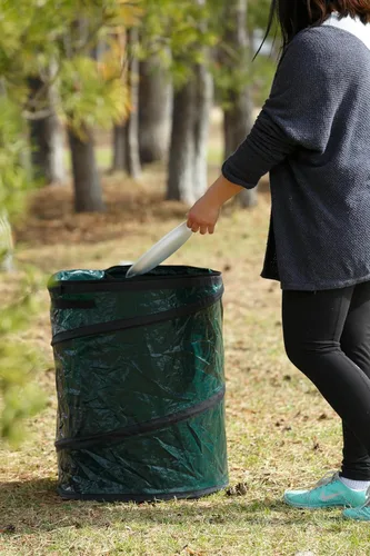 Miniatura 6 de Coghlan's - Bote de basura para campamento desplegable, pequeño Verde