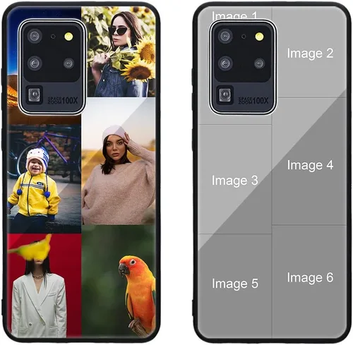 Miniatura 365 de Funda de teléfono personalizada para Samsung Galaxy S22+ / S22 Plus 5G, funda de TPU suave de vidrio templado antiarañazos personalizada con foto