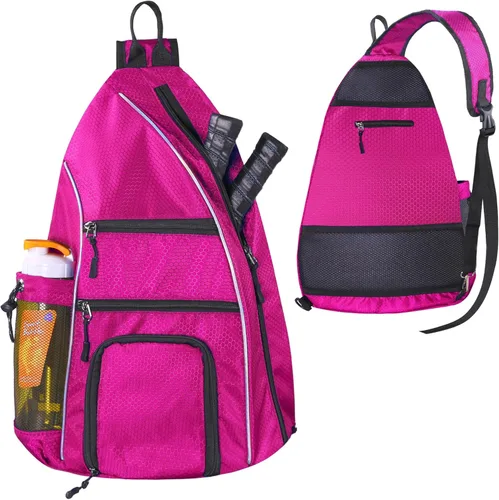 Miniatura 13 de Bolsa de pickleball – Bolsas de pickleball para mujeres y hombres – Mochila de pickleball – Estuche de viaje de pickleball para raqueta de tenis