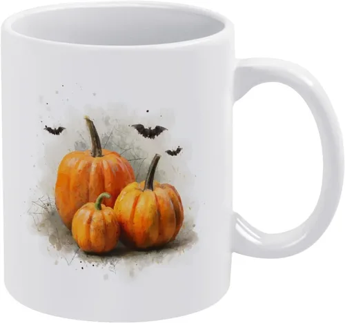 Miniatura 9 de Taza de cerámica de calabaza con telarañas, taza de viaje para papá, regalo único para el día del padre, marido, hombres, él
