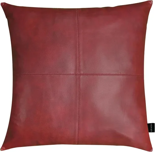 Miniatura 85 de Funda de almohada de piel de cordero – Funda de cojín decorativa para sofá – Fundas para sala de estar y dormitorio, 22 x 22 pulgadas – Paquete de 2