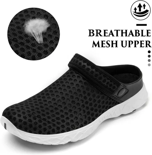 Miniatura 3 de SAGUARO - Zapatos de jardín de secado rápido para hombre y mujer, zuecos ligeros de jardinería, sandalias de agua para deportes. uso en exteriores