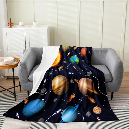 Miniatura 14 de Erosebridal Manta de pingüino de 40 x 50 pulgadas para niños y niñas, manta de franela gris blanca y negra con diseño de animales antárticos