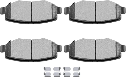 Miniatura 24 de SCITOO Juego de pastillas de freno de cerámica D273 Reemplazo delantero 1984-1985 para Honda para Accord,1988-2000 para Honda para Civic, 1993-1997
