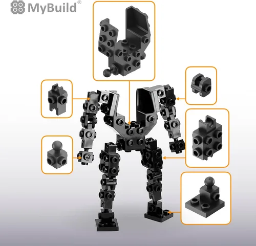 Miniatura 2 de MyBuild Mecha Frame Pack MF5 - Construye y personaliza tu propio Mech con facilidad, recomendado para mayores de 10 años