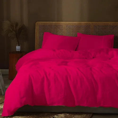 Miniatura 9 de Juego de funda de edredón de 3 piezas con 2 fundas de almohada, 100% algodón, extra larga, para cama de tamaño individual/individual XL (68 x 90)