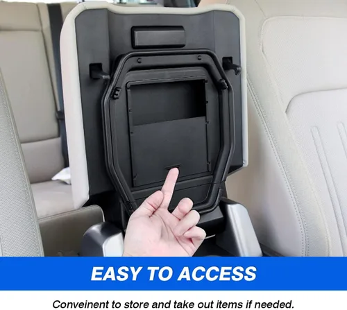 Miniatura 6 de Karltys Organizador Oculto de Consola Central para Accesorios Land Rover Defender Defender 90 110 130 2020-2025 2026 Caja de Almacenamiento Oculta