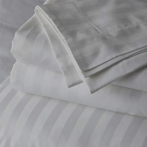 Miniatura 23 de 3 piezas Sábana plana tamaño King Plus extra grande (120 x 120 pulgadas) 800 hilos 100% algodón egipcio calidad de lujo ropa de cama sábana plana