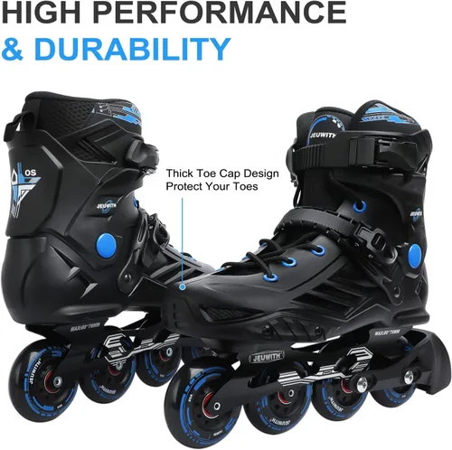 Miniatura 5 de Patines en línea para mujeres y hombres, cuchillas de calle al aire libre, para adultos, hombres y mujeres, patines profesionales de fitness unisex