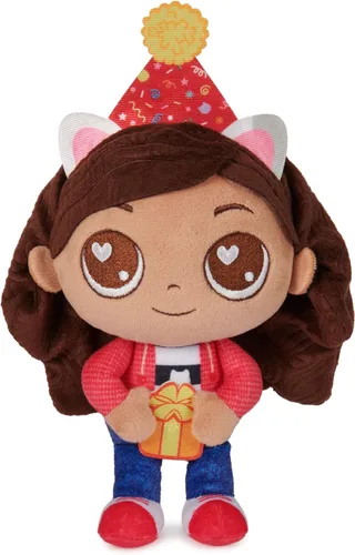 DREAMWORKS GABBY'S DOLLHOUSE, Celebration Series - Peluches Gabby Girl de 9 pulgadas de alto, juguetes para niñas y niños a partir de 3 años