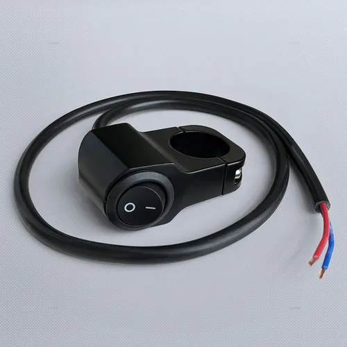 Miniatura 7 de Interruptor de Manillar de Motocicleta 12V Impermeable de Aleación de Aluminio Interruptores de Luz ATV para Motocicleta Bicicleta ATV UTV Scooters