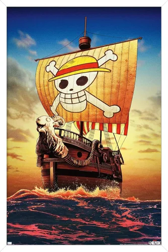 Miniatura 13 de Trends International Netflix One Piece - Póster de pared de una hoja, 34 pulgadas de largo x 22.4 pulgadas, versión enmarcada en negro