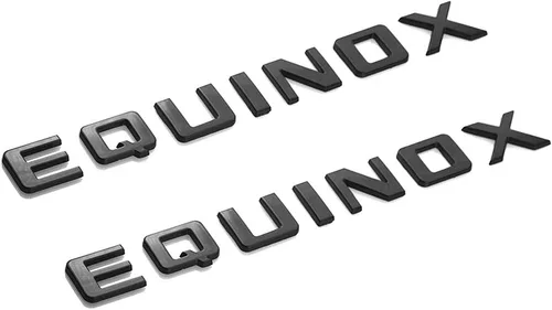 Miniatura 6 de 2 emblemas de letras de equinoccio 3D de repuesto para equinoccio (cromado)