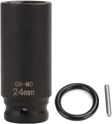 Miniatura 17 de FLZOSPER Toma de impacto de 6 puntos de 1/2 pulgada x 0.394 in de profundidad, 42 CR-MO