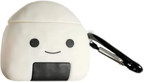 Miniatura 35 de Linda funda para Airpods, divertida y creativa 3D con forma de frutas y verduras con soporte de hebilla de anillo, funda de silicona suave a prueba