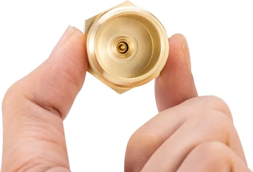 Miniatura 4 de Tapón de Soplado de Latón para RV, Válvula de Inflado de Neumáticos a Grifo de Manguera de Jardín Macho, Adaptador de Soplado para Winterización