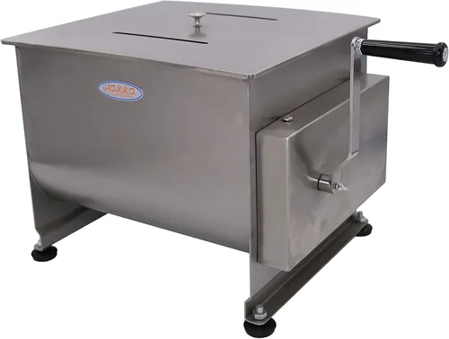 Miniatura 3 de Hakka - Mezclador manual de carne de doble eje (45 libras/22,5 L)