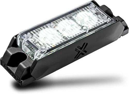 Miniatura 26 de LAMPHUS NanoFlare - Luz de advertencia estroboscópica de 5 pulgadas y 6 W, color blanco ámbar, luz de advertencia estroboscópica para parrilla